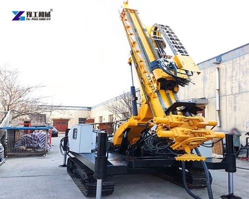 jet grout drilling machine display