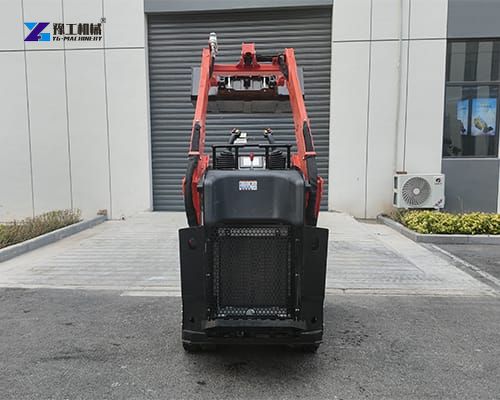 mini loader skid steer display