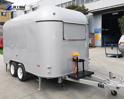 mobile food trailer for crepe