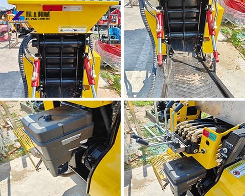 parts of the small mobile crusher