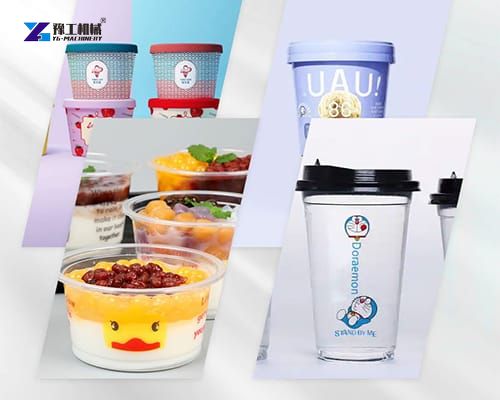 printing effect of the plastic cup printing equipment