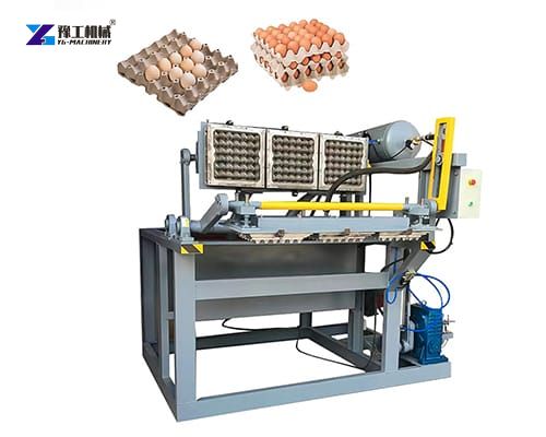 1000pcs per hour paper egg tray machine