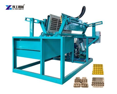 1500pcs per hour egg tray production machine