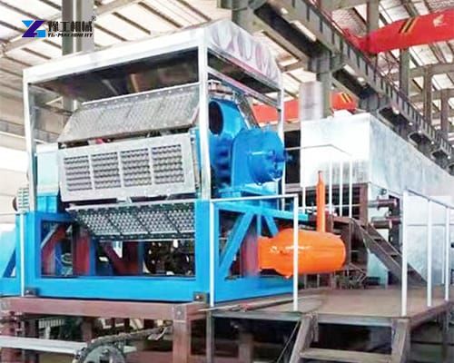 4000 pcs per hour egg tray making machine