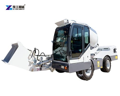 YG self-loading concrete mixer for sale