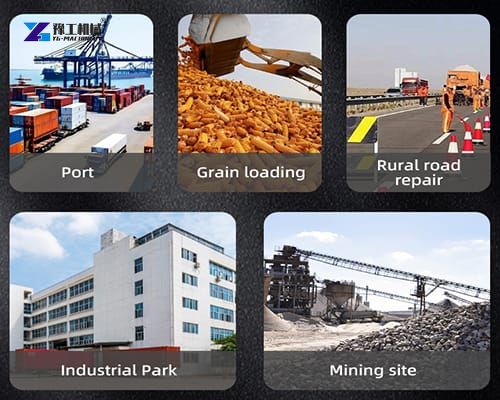 electric wheel loader applicable scenarios