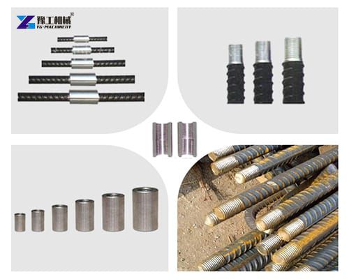 hydraulic thread rolling effect for rebar