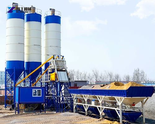 industrial concrete mixing station
