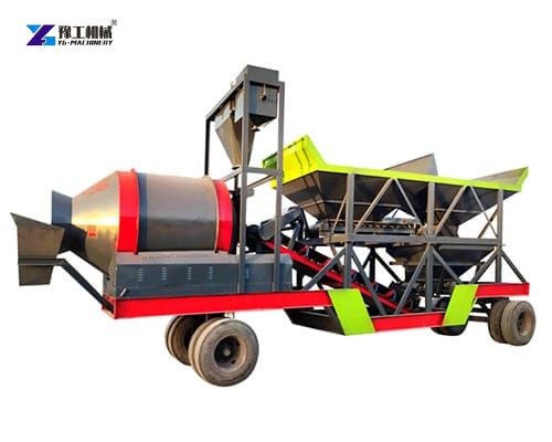 mobile concrete mixing station for sale