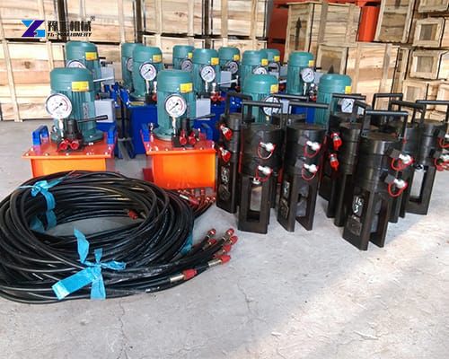 steel bar cold extrusion press machine in factory