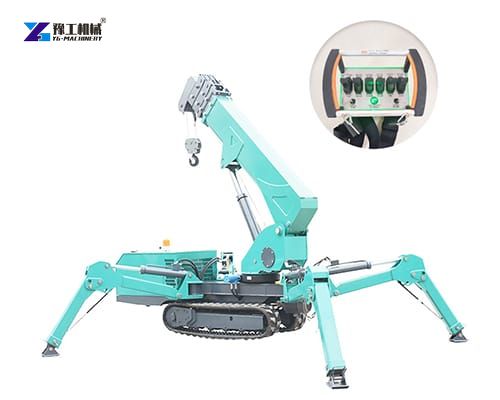 tracked spider crane
