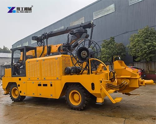 YG shotcrete truck