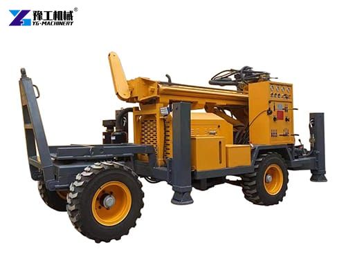 trailer mounted water well drilling equipment