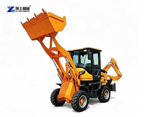 wheel backhoe loader