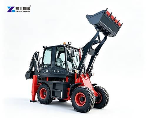 wheel backhoe with front loader for sale
