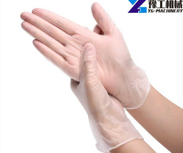 disposable PVC gloves samples