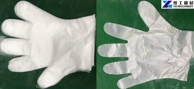 plastic PE gloves manufacturing machine