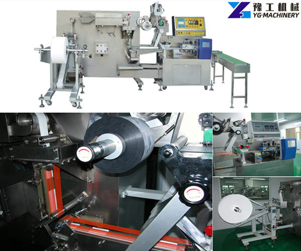 single sachet wet wipes machine