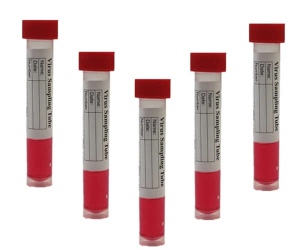 China single-use disposable sampling collection tube with swab for sale