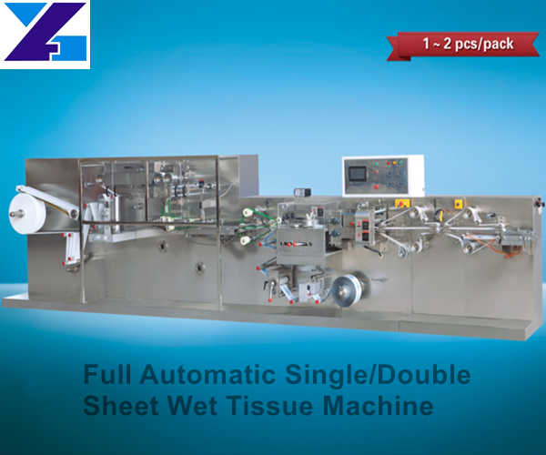 Full Automatic Single or Double Sheet Wet Tissue Machine