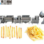 Small Scale French Fries Production Line Capacity 50~500kg/h