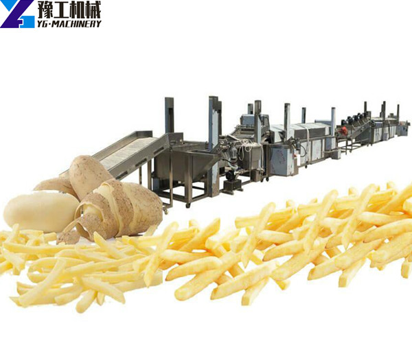 french fries production line for sale