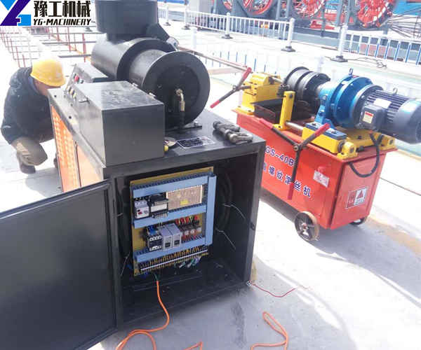 thread rolling machine rebar upsetting machine