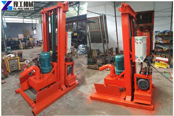 Truck mounted water well drilling machine