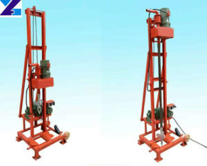 Two-phase electric folding type water well drilling rig