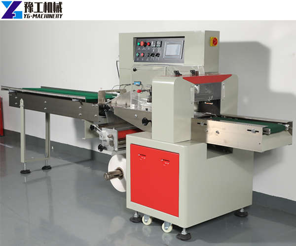 Pillow tissue paper packaging machine