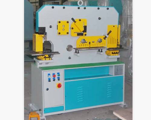 45-Ton Hydraulic Ironworker Punch Press Machine