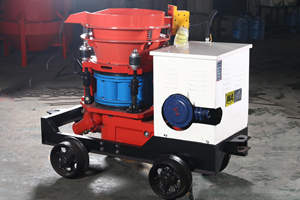 Dry Gunite Sprayer Machine