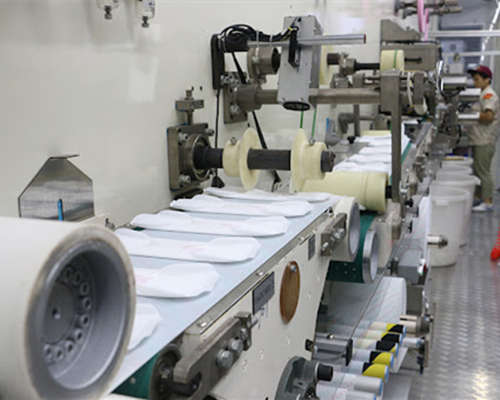 Sanitary Napkin Manufacturing Machine