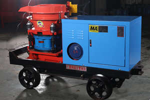 Wet Gunite Sprayer Machine