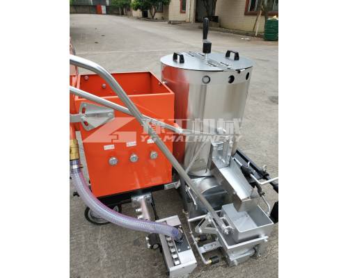 thermoplastic pavement marking machine