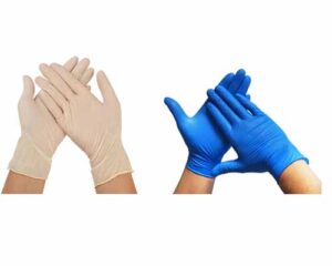Disposable gloves types
