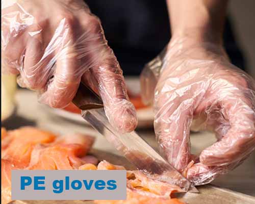 PE gloves