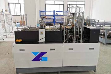 paper cup making machine exported to Korea