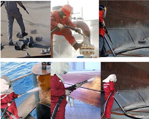 wet sandblasting