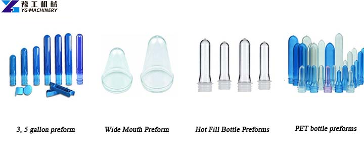 PET bottle preforms