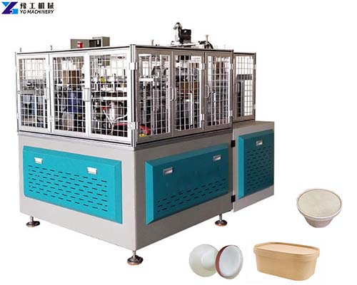 Paper Lid Forming Machine