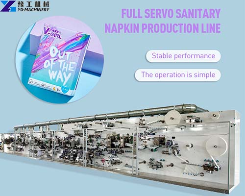 Fully Automatic Sanitary Napkin Manufacturing Machine