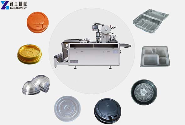Plastic Bowl Cup Cover Making Machine Application