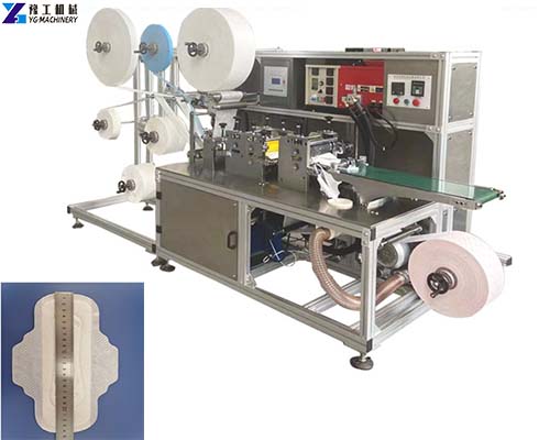 Semi Automatic Sanitary Pads Making Machine