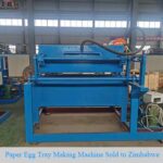 1500 PCS Paper Egg Tray Machine Sold to Zimbabwe