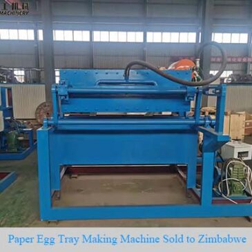1500 PCS Paper Egg Tray Machine Sold to Zimbabwe