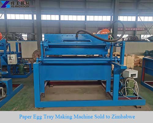 Waste Pulp Egg Tray Making Machine Sold to Zimbabwe
