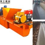 Self-propelled Water Canal Machine | Roadside slipform machine