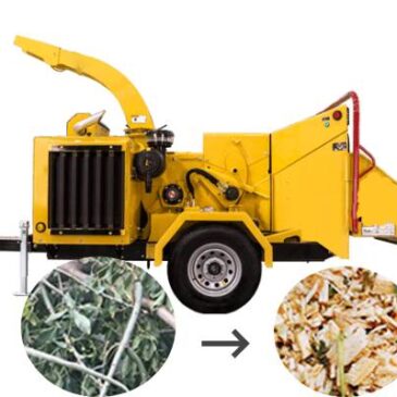 Industrial Wood Chipper Machine Sold to Mexico
