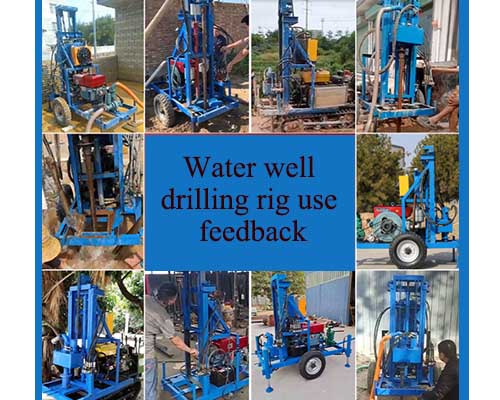 Feedback on the use of water well drilling rigs in Nigeria